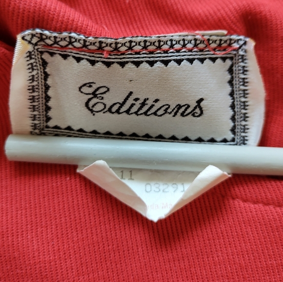 Host Pick⚡Vintage Red + Black Dress - Picture 9 of 11